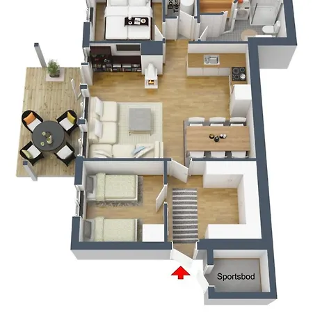Voss - 2br Vacation Διαμέρισμα *